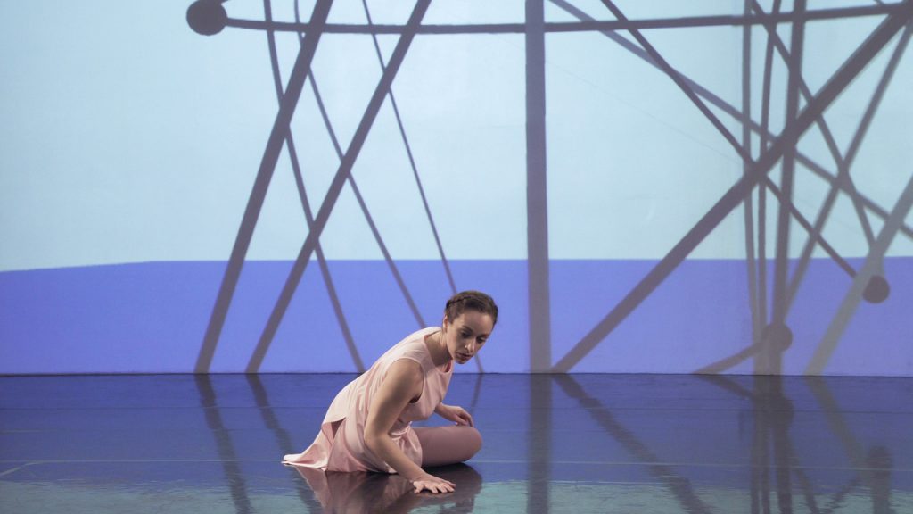 Company Member Julie DeLizza Clark during the NYC performance of Origin